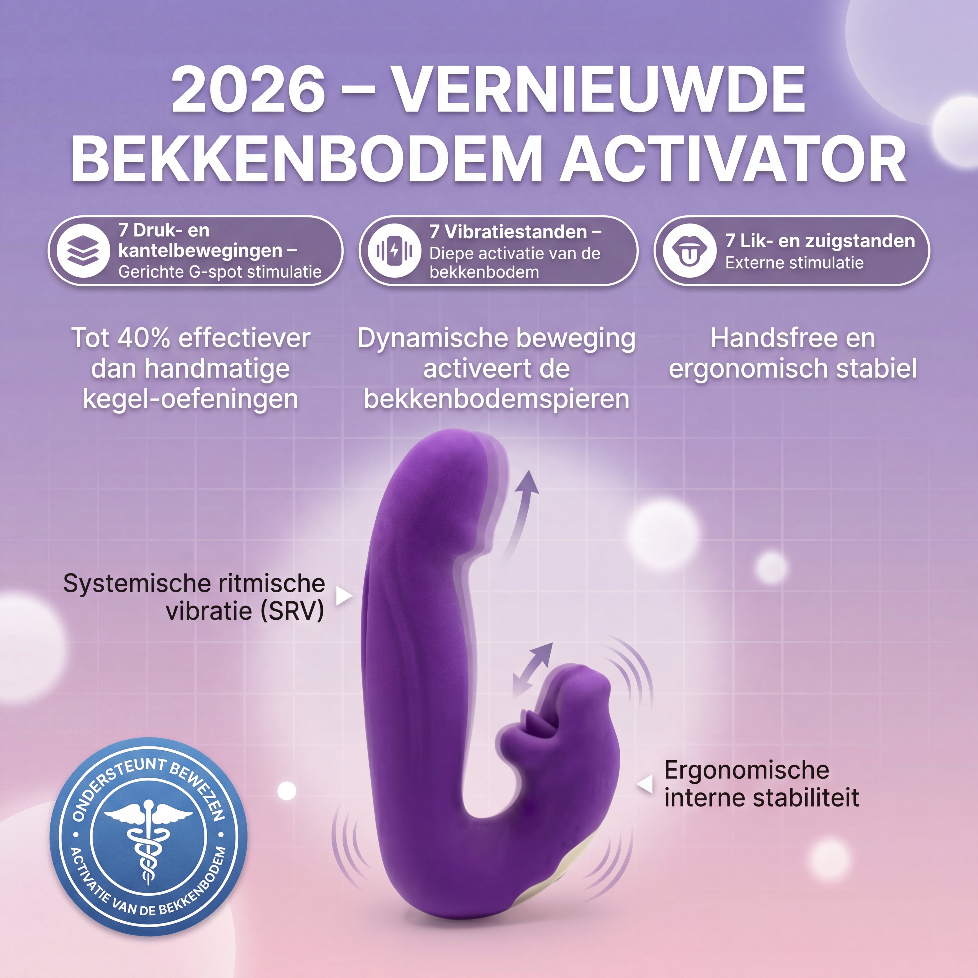 Senza™ 4-in-1 Bekkenbodem Activator