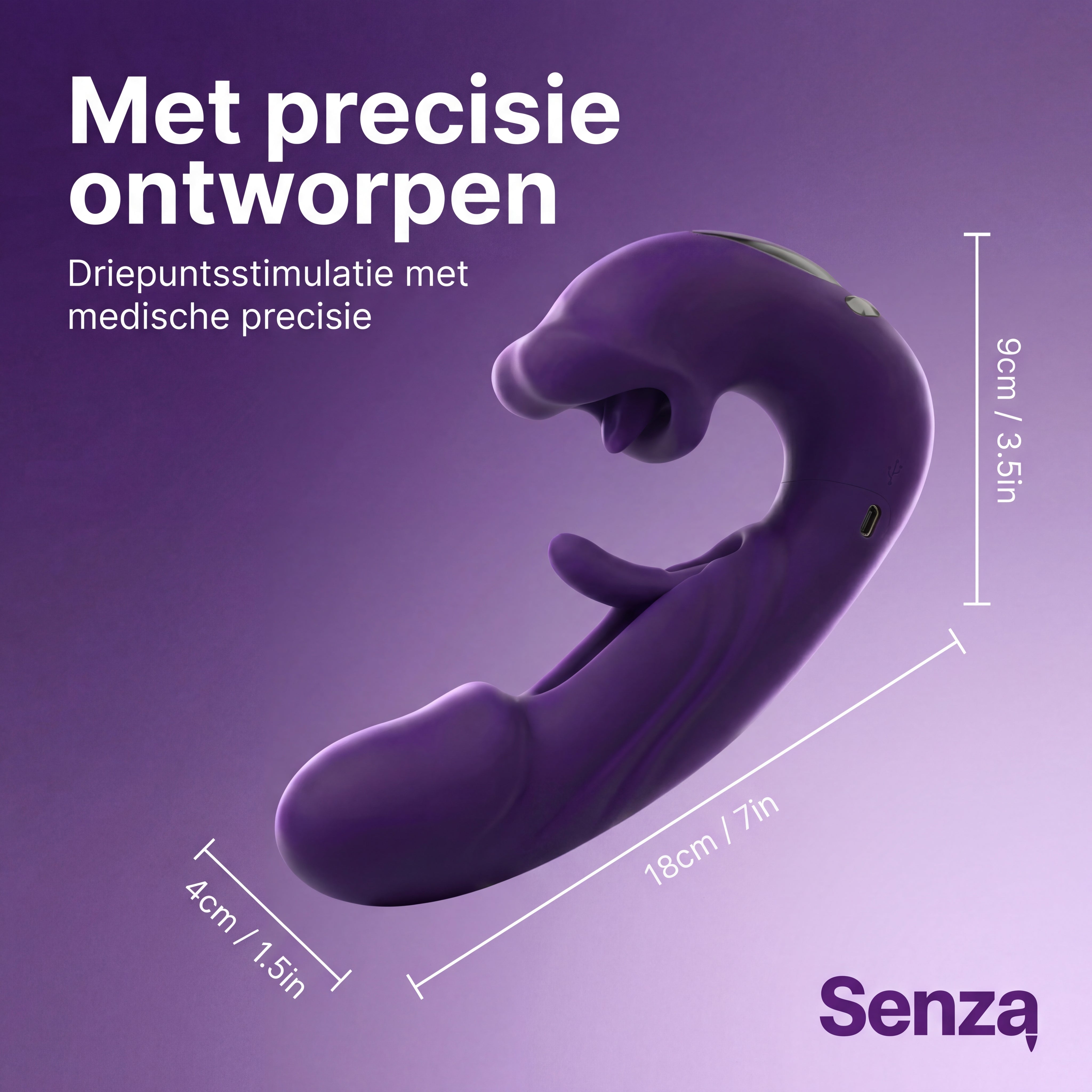 Senza™ 4-in-1 Bekkenbodem Activator